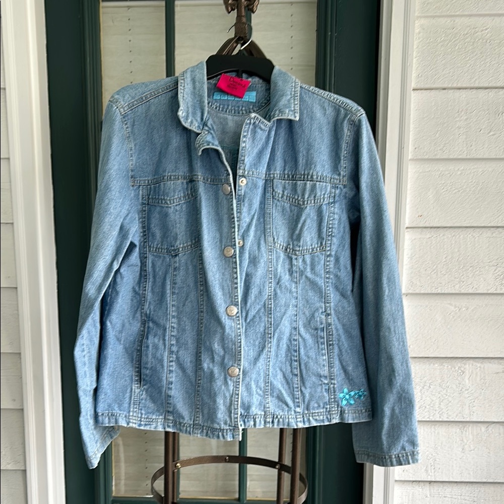 Carol’s Denims Vintage  Blue Jean Jacket 1XL